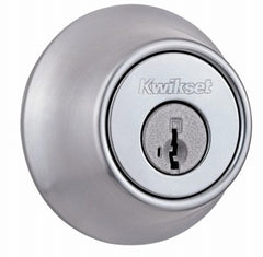 KWIKSET Kwikset 96650-495 Double Cylinder Deadbolt Satin Chrome