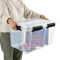 STERILITE Sterilite 39349004 54 Quart Gasket Box with Lid (4/Carton)