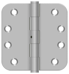 DELTANA Deltana SS44R5U32D-RN Radius Hinge 4x4x5/8 in Satin Ss
