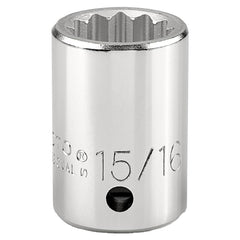 PROTO Proto J5530 Hand Socket 15/16 Inch 12-point 3/4 Drive