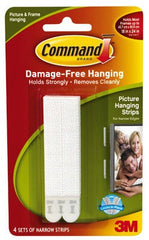 3M 3M Company 17207-ES Narrow Picture Hanging Strips