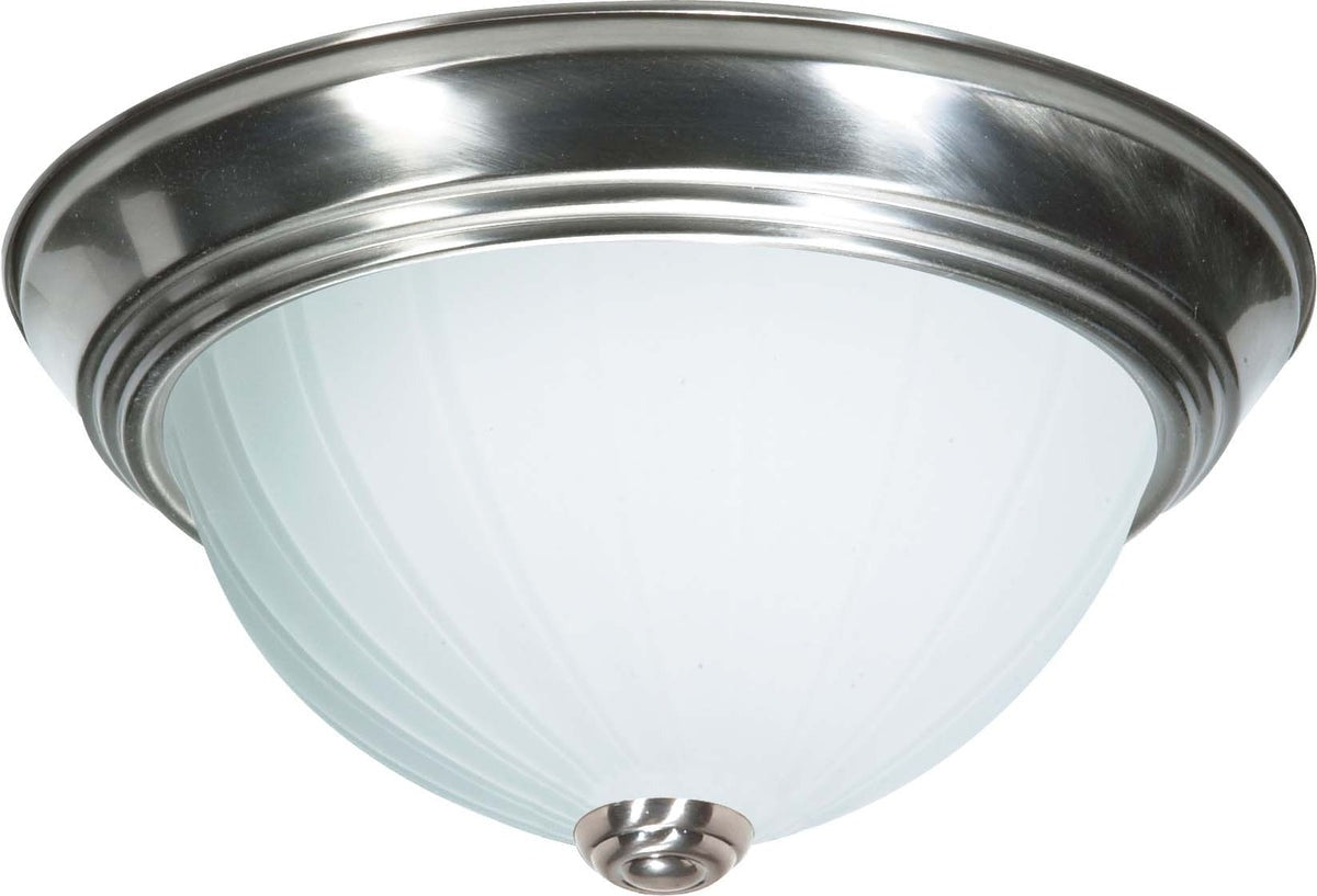 SATCO-NUVO Satco-Nuvo 76/244 2-light flush mount 2 x 60W (13.25 inch) SF76-244
