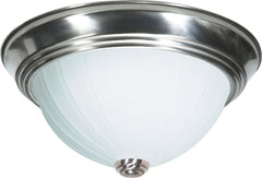 SATCO-NUVO Satco-Nuvo 76/244 2-light flush mount 2 x 60W (13.25 inch) SF76-244