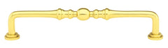 EMTEK Emtek 86248US3 Spindle Cabinet Pull 6 in Polished Brass