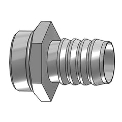 PARKER Parker 0588-20-20 Hydraulic Hose Fitting Male Sae Straight