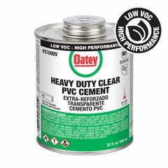 OATEY Oatey Company 31008 Clear Heavy Bodied Pvc Cement 32 Oz