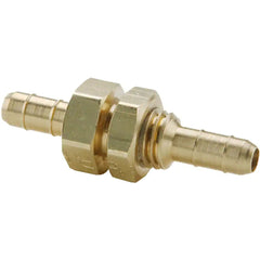 PARKER Parker 22BH-6-6 Barbed Tube Bulkhead Union 3/8-24 Brass