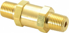 PARKER Parker 4M-C4L-1-BN-B Inline Check Valve 1/4 in Mnpt Brass