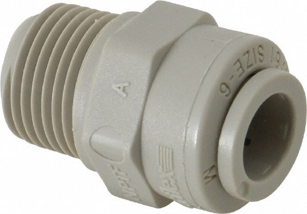 PARKER Parker A6MC6-MG Push-to-connect Male Connector 3/8 in