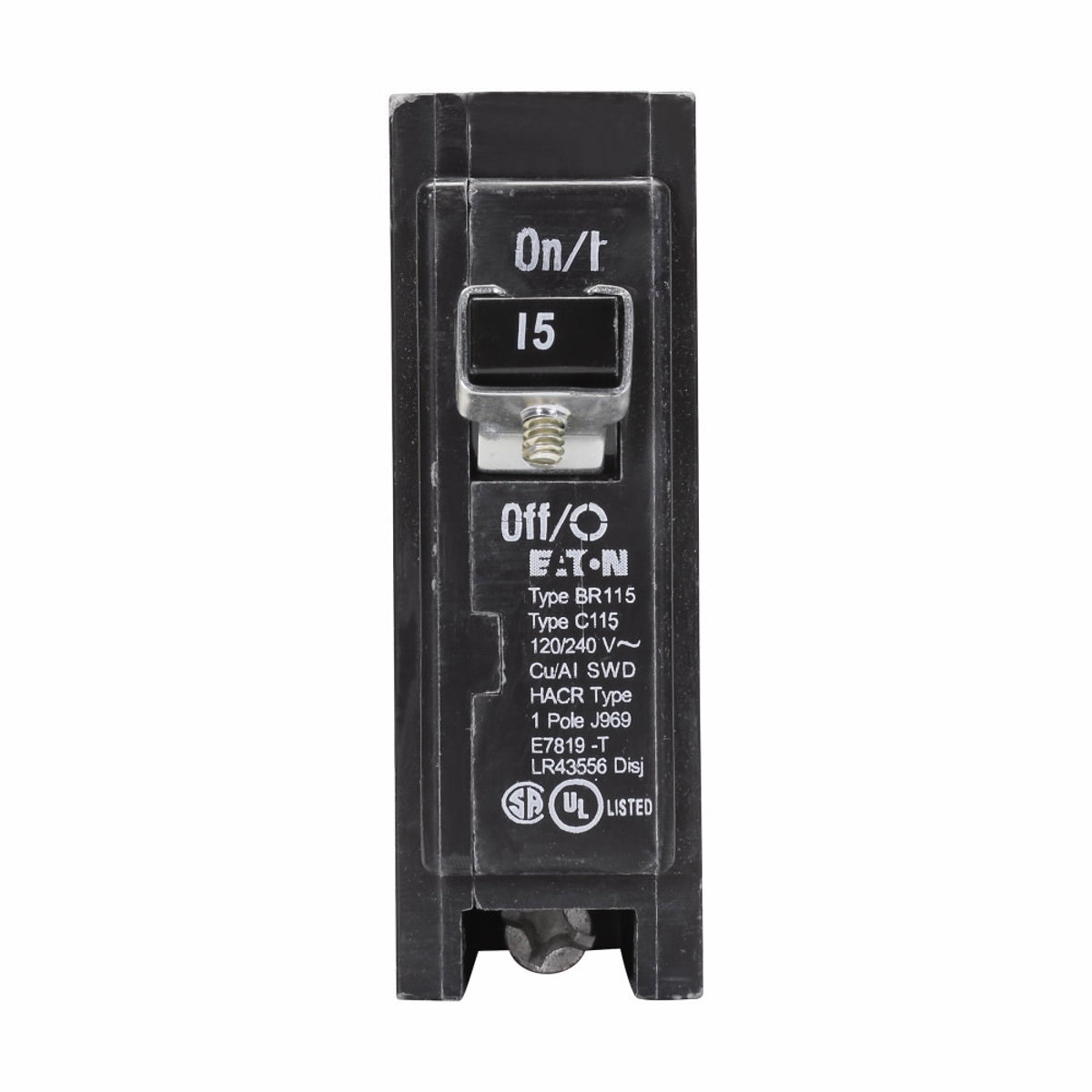 EATON Eaton BHLW1 Handle Lock, 1 in, 1/3 Poles, For Use With Type BR Circuit Breaker and Loadcenter
