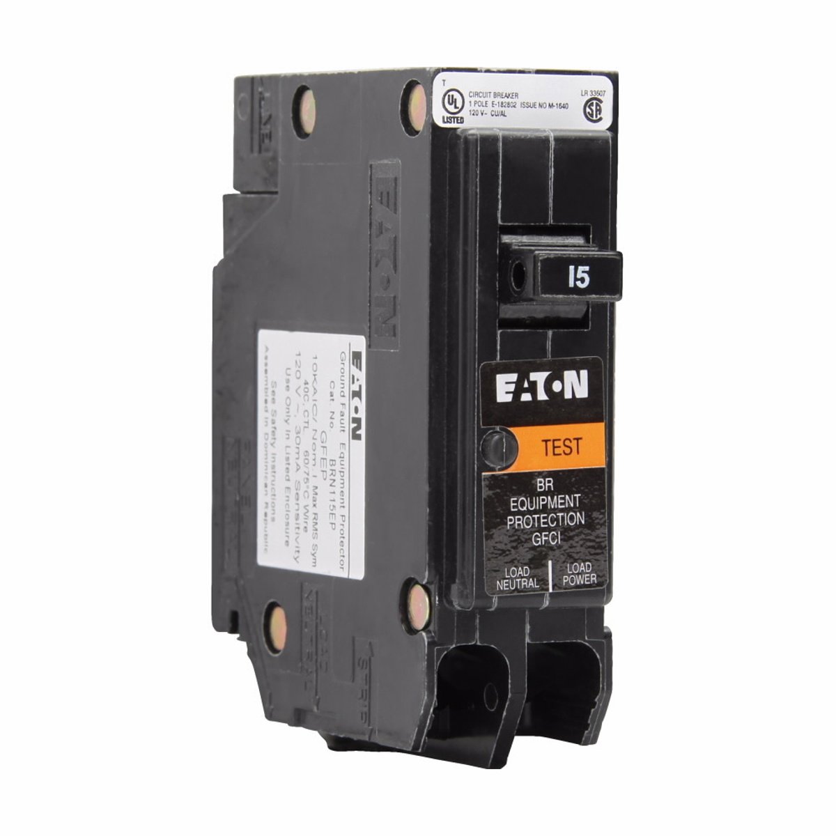 EATON Eaton BRN120EP Circuit Breaker 20A 1 Pole 10 kAIC