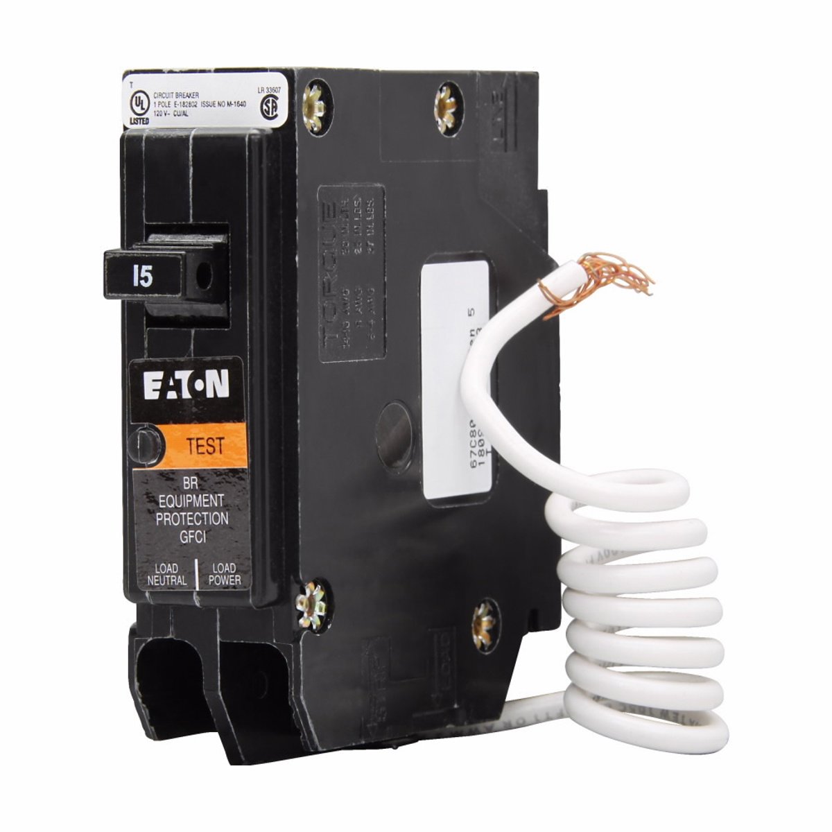 EATON Eaton BRN120EP Circuit Breaker 20A 1 Pole 10 kAIC