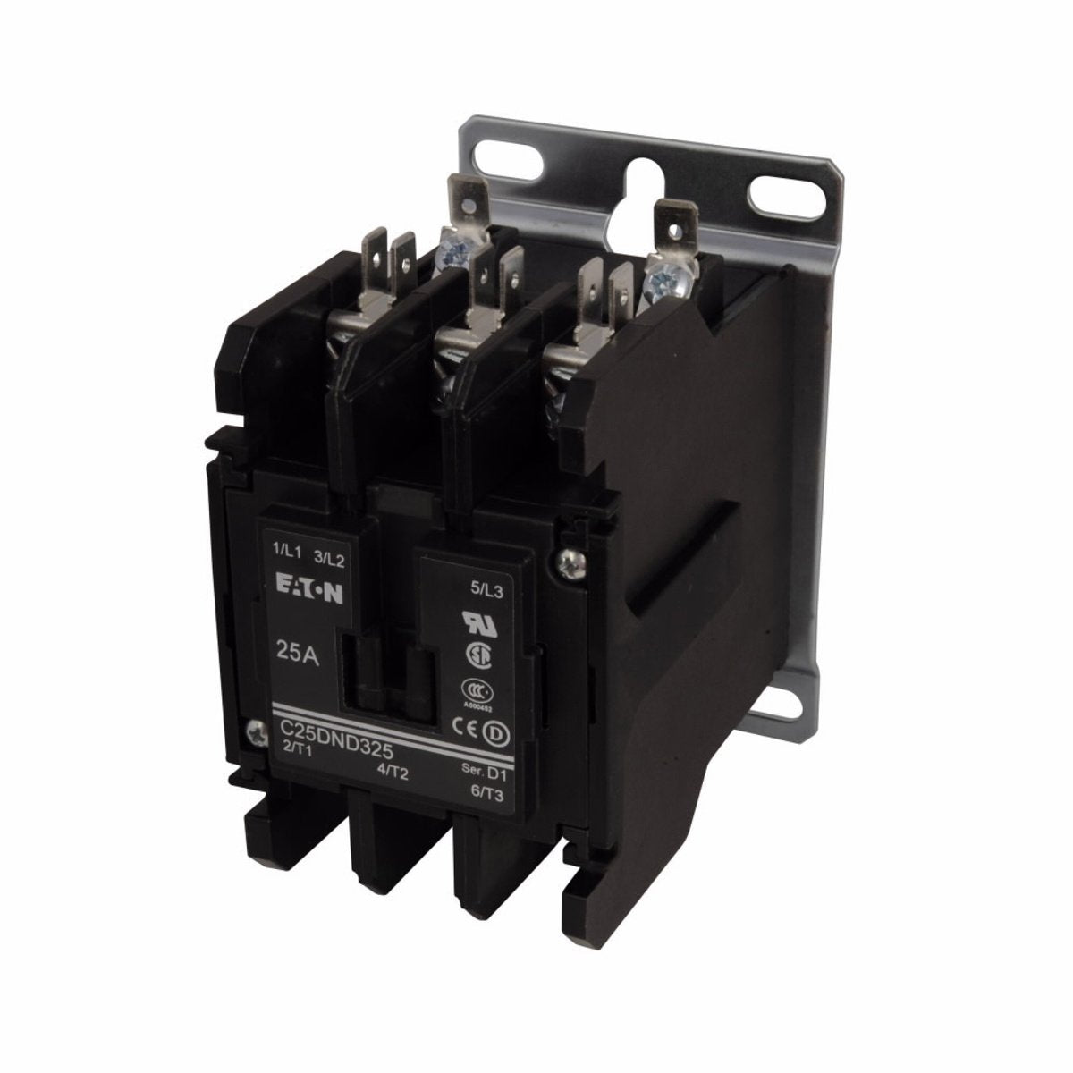 EATON Eaton C25DND330H Definite Purpose Control Contactor 30A 277 Vac 60 Hz