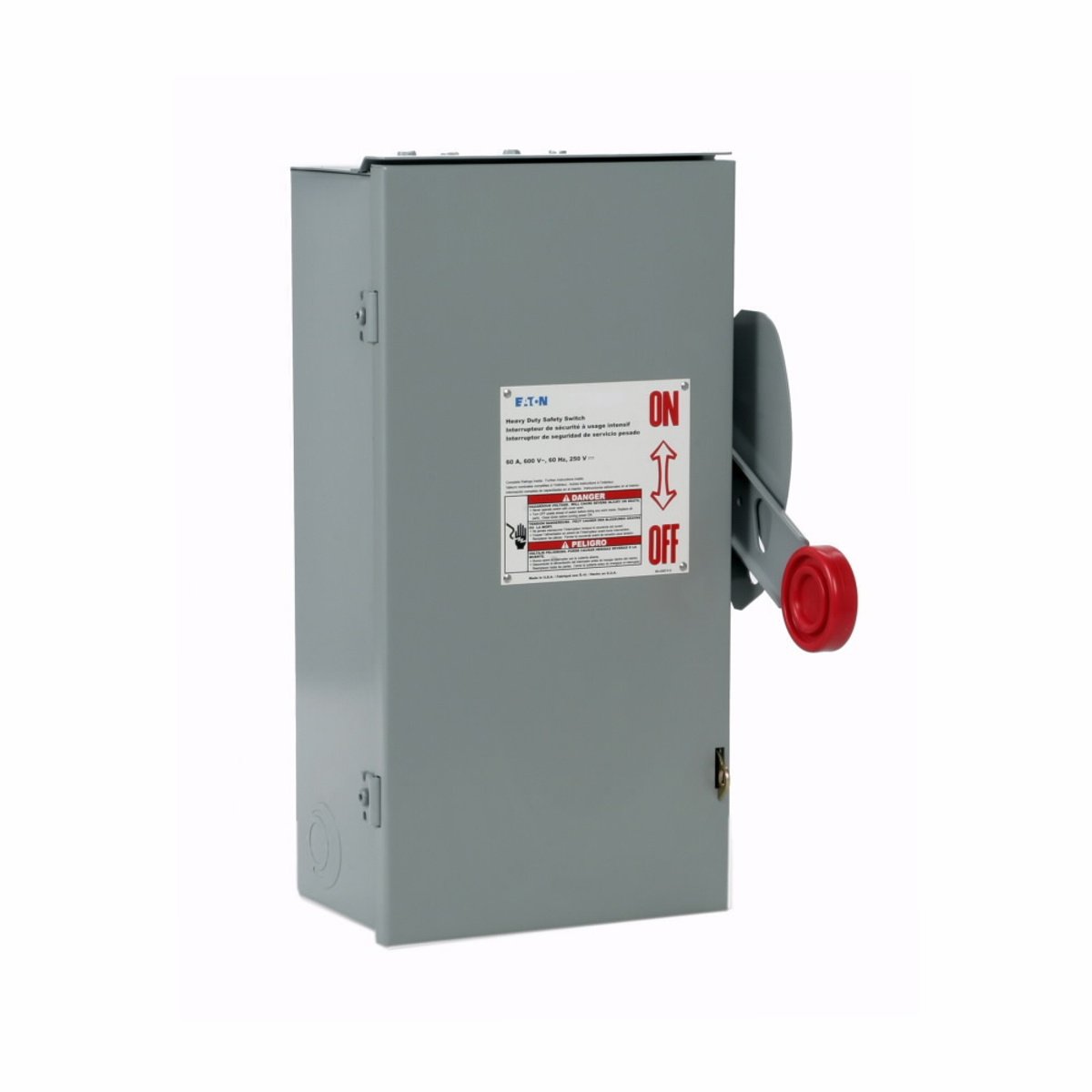 EATON Eaton DH362NRK Heavy Duty Safety Switch 60A NEMA 3R