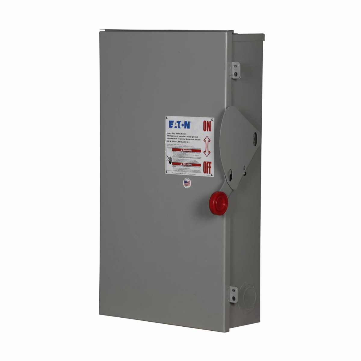 EATON Eaton DH364NRK Heavy Duty Safety Switch 200 A NEMA 3R