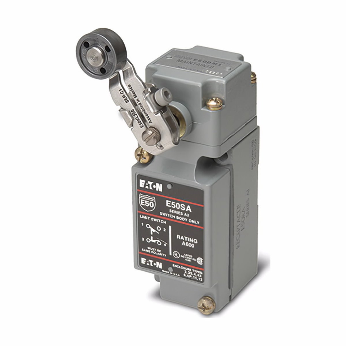 EATON Eaton E50AR16P Plug-In Limit Switch 10A at 240 VAC 1A at 250 VDC