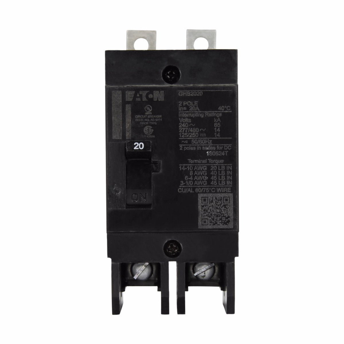 EATON GHB2020 CIRCUIT BREAKERS