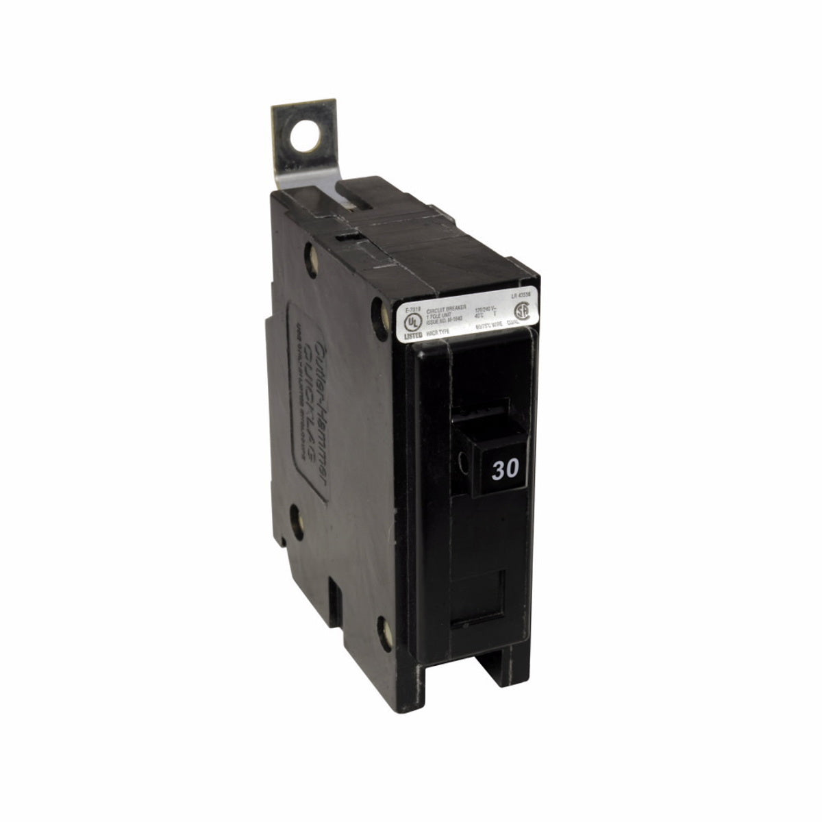 EATON Eaton QBHW1030 ETN QBHW1030 30A, 1 Pole Circuit Breaker
