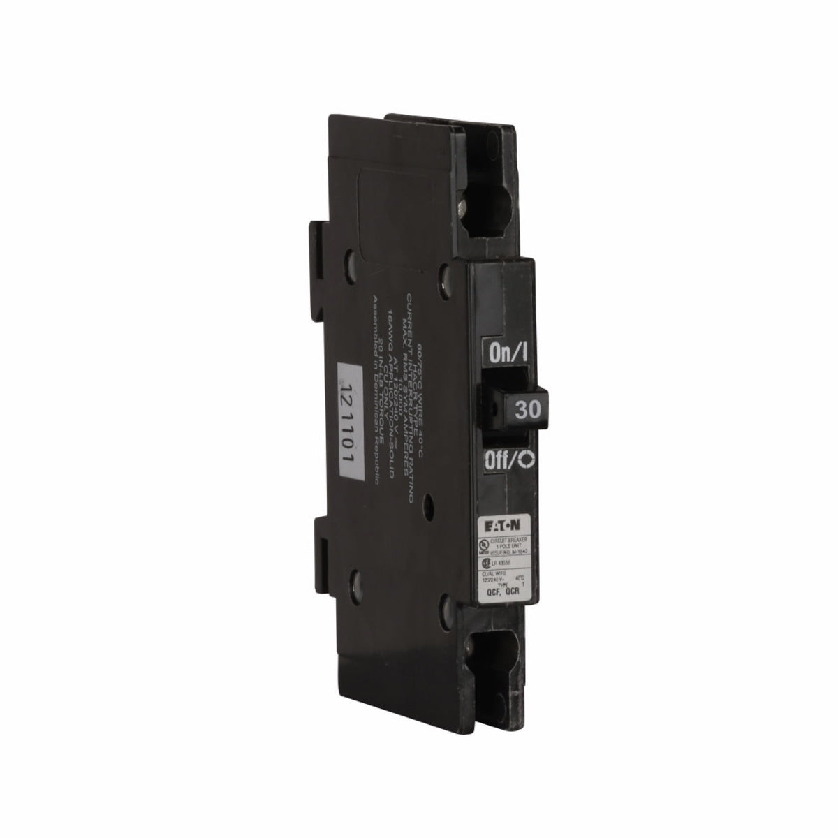 EATON Eaton QCR2030 QCR BKR 2P 30A 120/240V