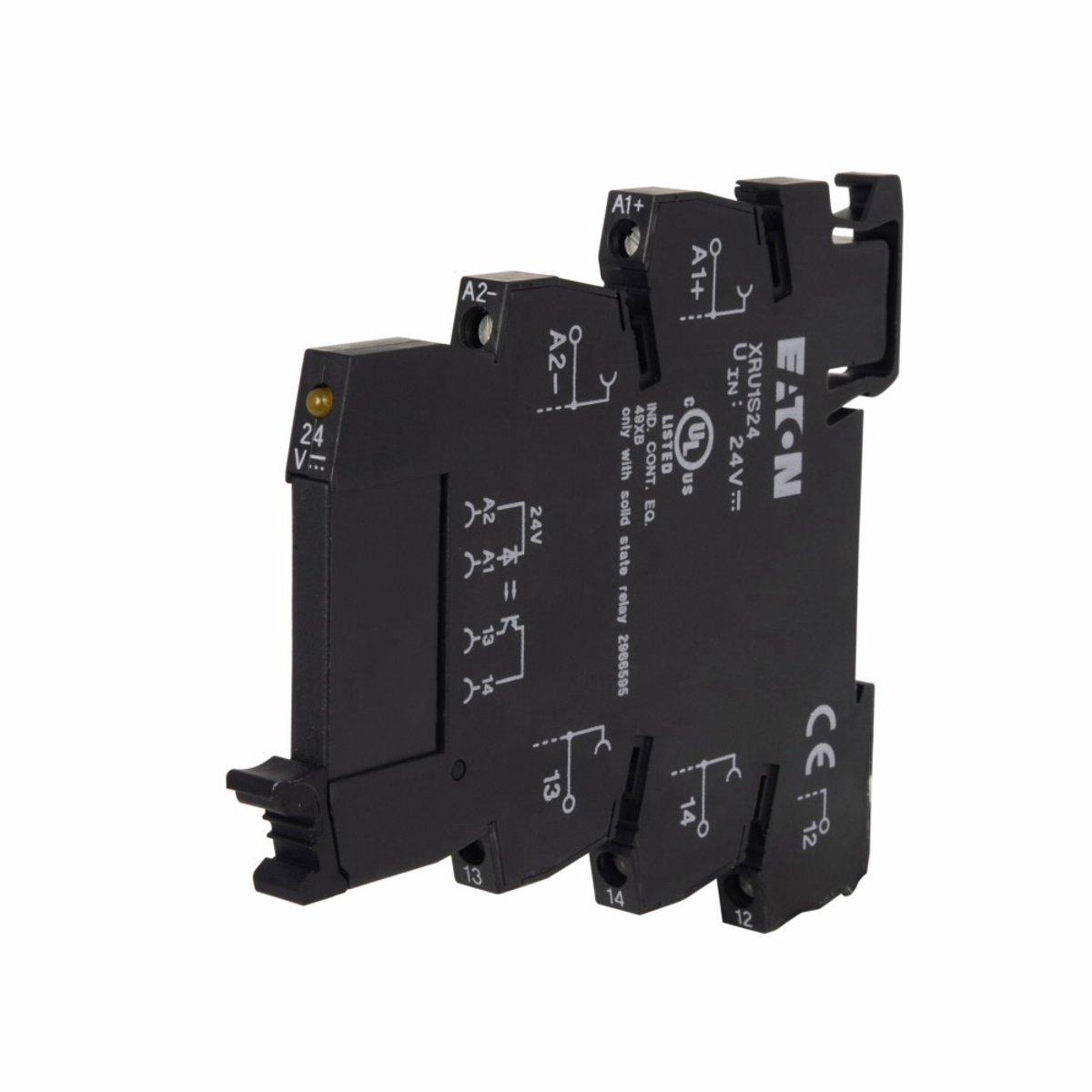 EATON EATON XRU1D120U RELAY BLK TERM 6A 1PDT 120VAC, 110VDC