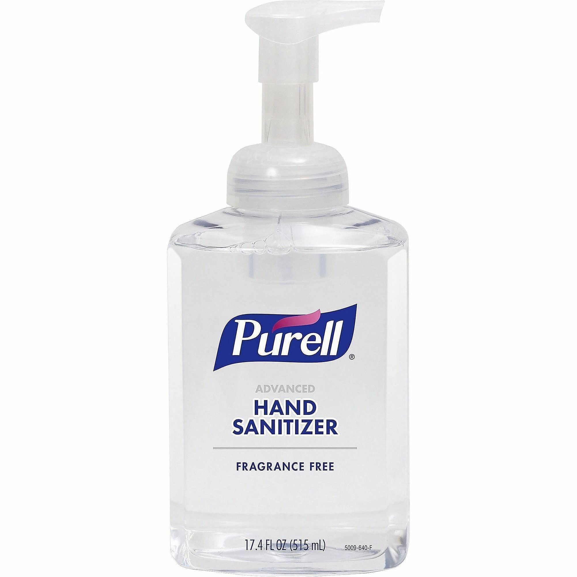 GOJO Gojo GOJ500904CT Advanced Hand Sanitizer Foam 1.09 lb (4/Carton)