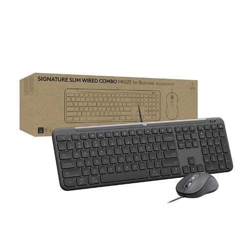LOGITECH Logitech Vcg 920-013303 Wired Keyboard Mouse Combo