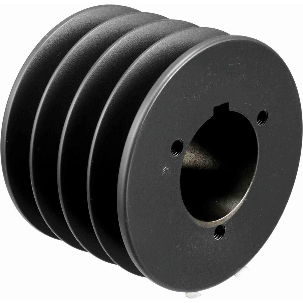 BROWNING Browning 3695202 Qd Bushed V-belt Sheave 4 Groove 4.48 in Od