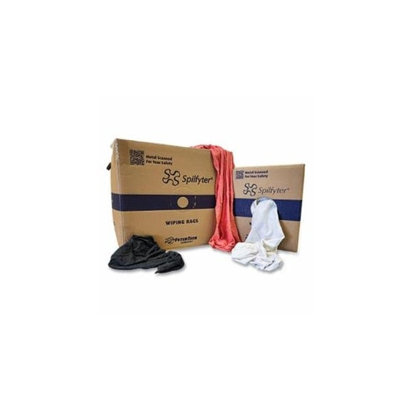 SPILFYTER Spilfyter wr6400c-10cbx Mixed Color Rags 10 Lb Box