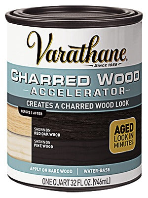 RUST-OLEUM Rust-oleum 347105 Charred Wood Accelerator Quart
