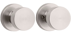KWIKSET Kwikset 720PSKRDT-15 Pismo Passage Knob Satin Nickel