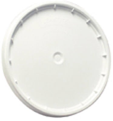 LEAKTITE Leaktite LD6G01WH010 White Plastic Pail Lid 5 Gal 10 Pack