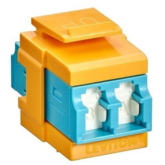 LEVITON Leviton Telcom 41086-LLY Duplex Lc Shuttered Adapter