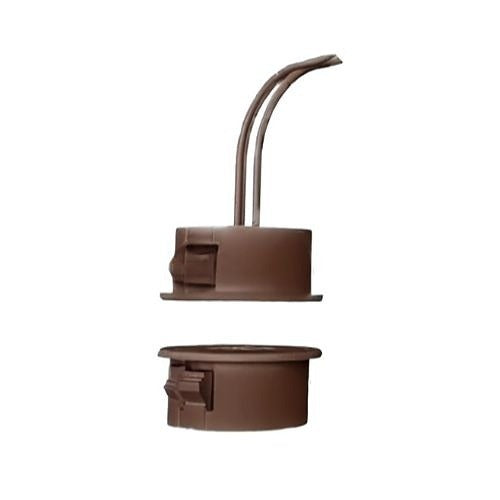 MAGNASPHERE Magnasphere Corp MSS-201C-BROWN Recessed Magnetic Contact
