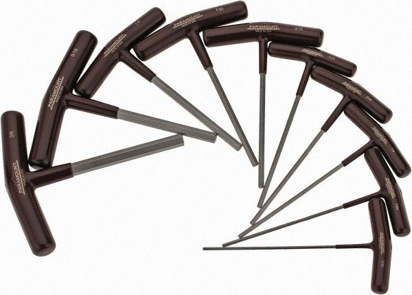 PARAMOUNT Paramount PAR35238 T-handle Hex Key Set 10 Piece