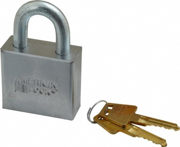 AMERICAN LOCK American Lock A50 Steel Padlock 2 in Keyed Different