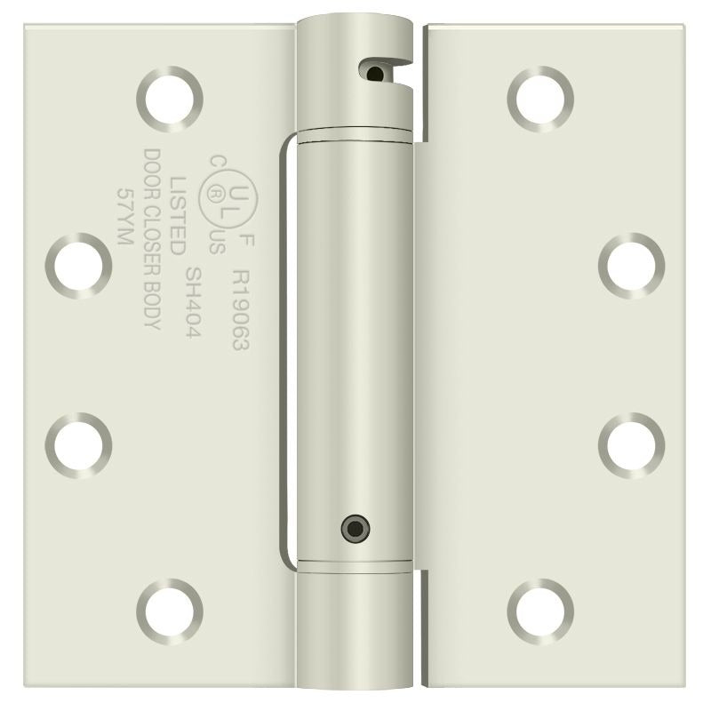 DELTANA Deltana DSH45USPW Spring Hinge 4.5x4.5 in White