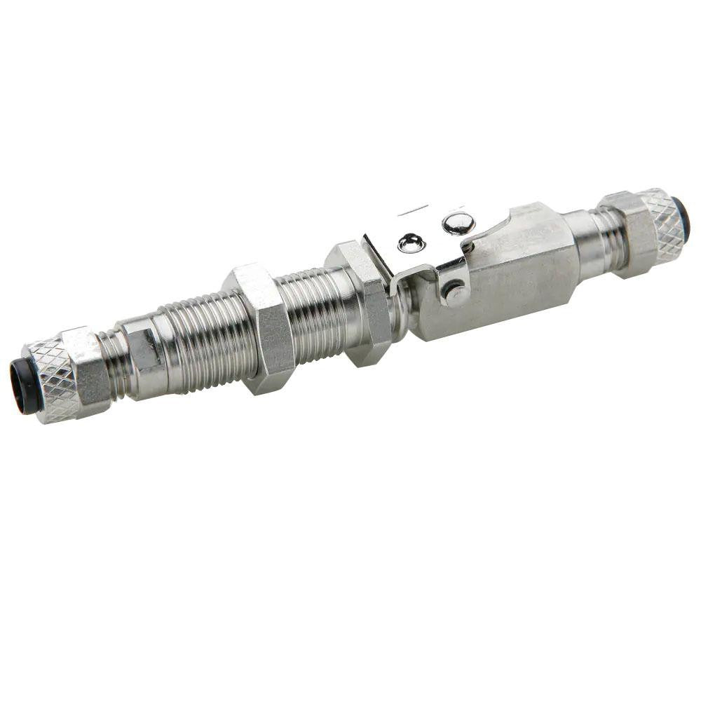 PARKER Parker 394PDSS-4-4 Bulkhead Coupler 316 Ss 150 Psi