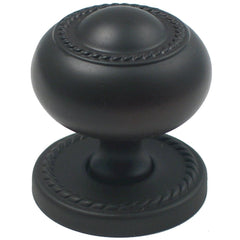 RUSTICWARE Rusticware 905ORB Rope Cabinet Knob Backplate Oil Rubbed Bronze
