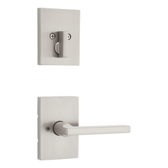 KWIKSET Kwikset 971HFLRCT-15 Halifax Lever Trim Rectangular Rose