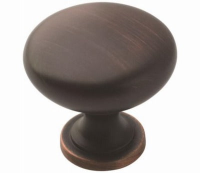 AMEROCK Amerock TEN53005ORB Cabinet Knob Oil-rubbed Bronze 10-pack