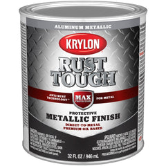 KRYLON Krylon K09717008 Brush-on Anti-rust Paint 1 Qt Aluminum