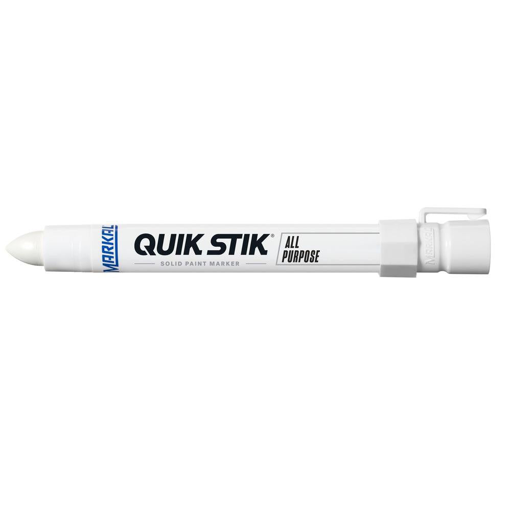 MILWAUKEE Markal 61051 Solid Paint Marker Bullet Tip White