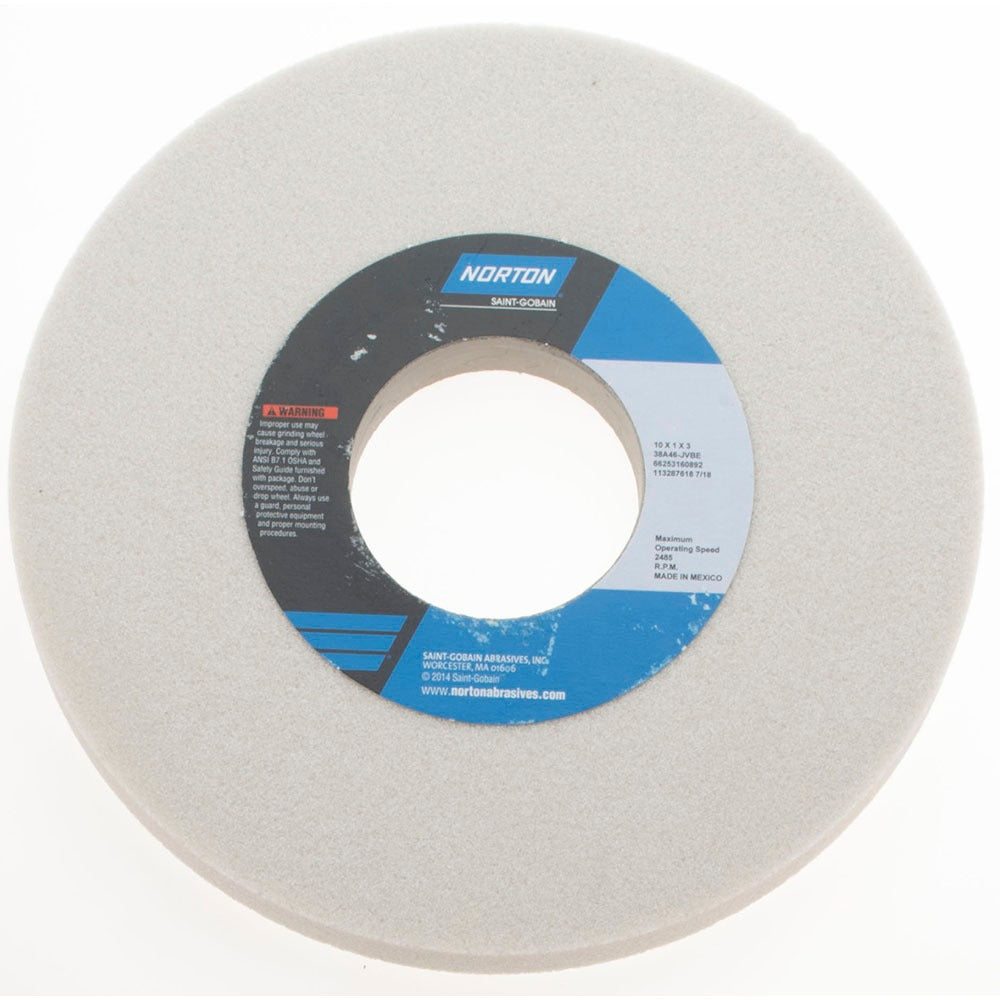 NORTON Norton 66253160892 Surface Grinding Wheel 46 Grit 10 in