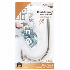 NATIONAL HARDWARE National Mfg Hhi N260-151 Push Hang J-hook Combo 6pc