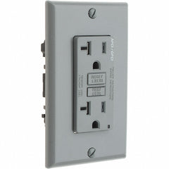LEVITON Leviton AGTR2-GY Gfci Receptacle 20A 5-20R Commercial