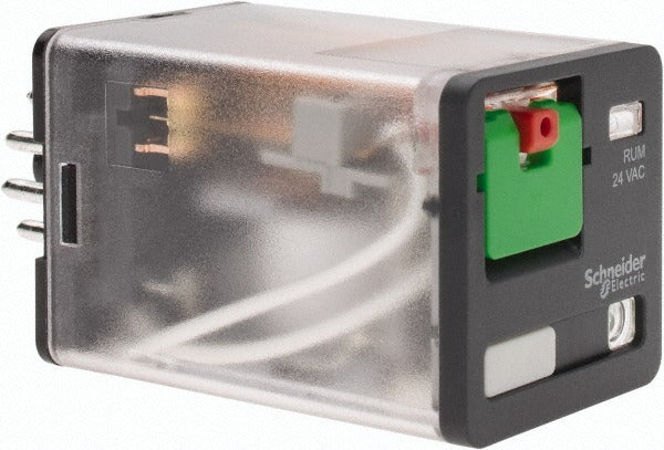 SCHNEIDER ELECTRIC Schneider Electric RUMC32B7 Plug-in Relay 3PDT 10A 24VAC