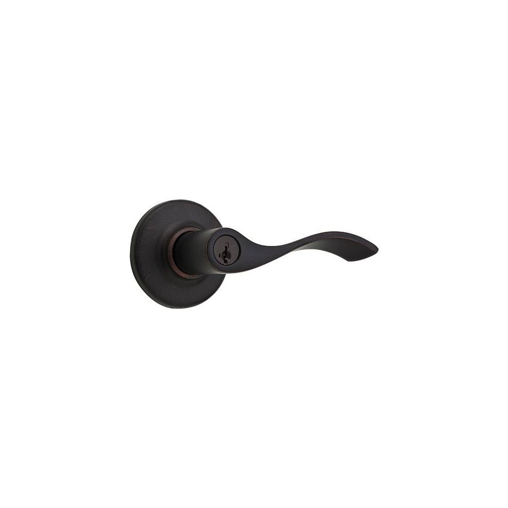 KWIKSET Kwikset 405BL-11PS Balboa Lever Entry Lock Smartkey Bronze