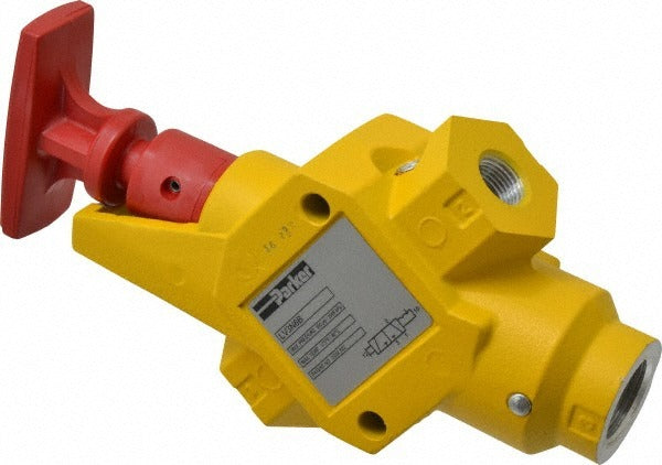 PARKER Parker LV3N6B Safety Lockout Valve 3-way 6.6 Cv Npt