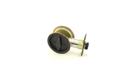 KWIKSET Kwikset 335-11P Round Privacy Pocket Door Lock