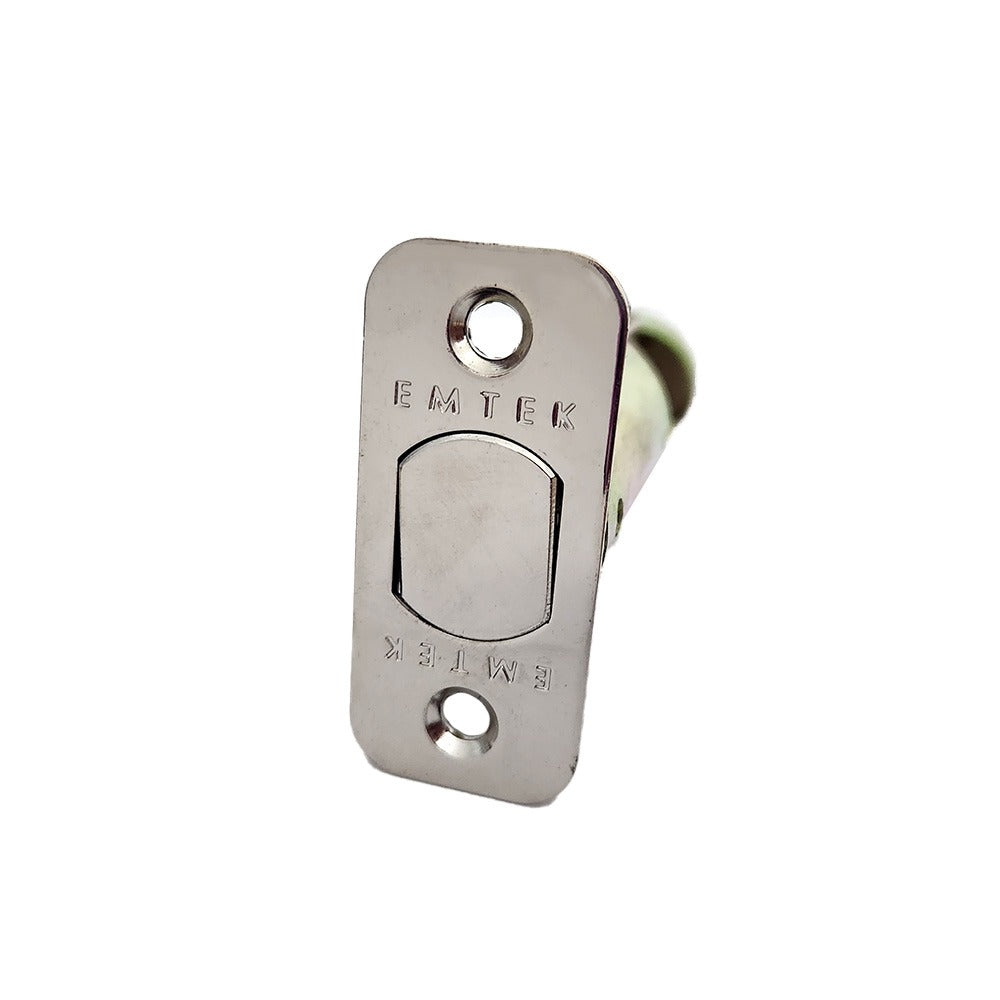 EMTEK Emtek LC4-DBLCH275R-US14 Radius Deadbolt Latch Polished Nickel